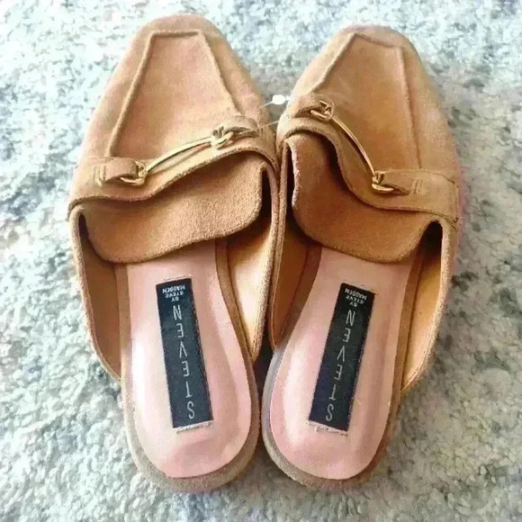 Steven by Steve Madden women's camel Rilee Slip On Mule 8 - Picture 4 of 15